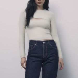 NWT Zara sweater set